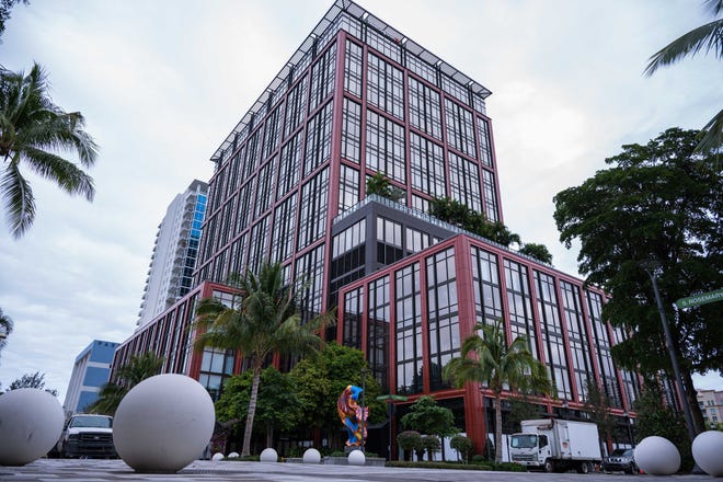 The new 360 Rosemary office building by Related Cos. opened in November 2021 and is already full of firms such as Goldman Sachs and hedge fund Elliot Management.