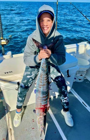 11-year-old Paxton Propps caught his biggest-ever wahoo near Ponce Inlet a couple weeks back.