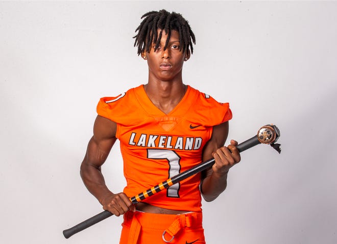 Super 16 Lakeland High School football - Cormani McClain in Lakeland Fl. Monday July 52,  2022.  
ERNST PETERS/ THE LEDGER