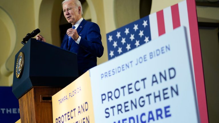 Biden takes fight with GOP over Medicare, Social Security to Florida, calls out Rick Scott