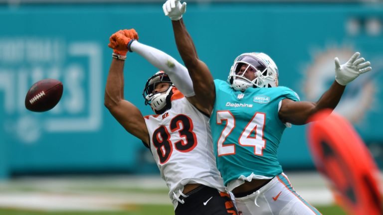 Dolphins cornerback Byron Jones in Twitter posts: ‘Today I can’t run or jump’