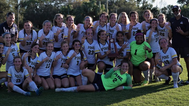 Giovanna Waksman’s hat trick helps Pine School fight off Jupiter Christian 3-2 for 8-2A title