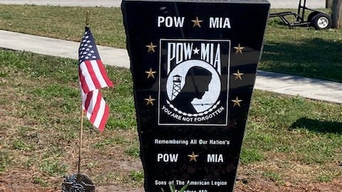 POW/MIA monument unveiled in Sebastian’s Riverview Park