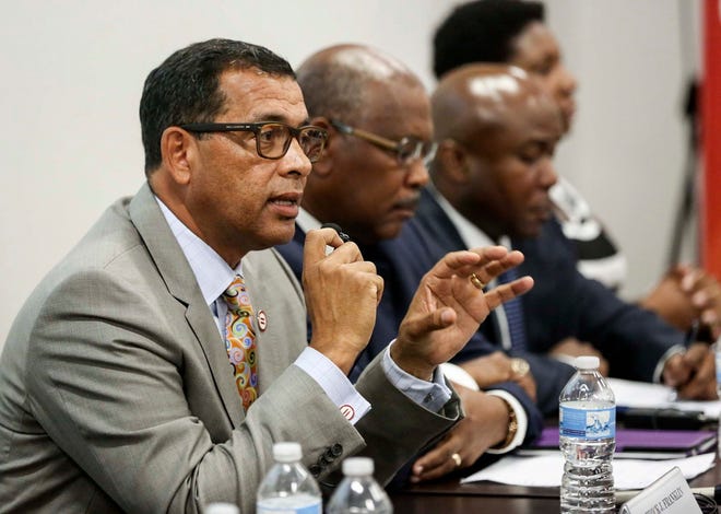 President and CEO of the Urban League of Palm Beach County Patrick J. Franklin co-chairs the West Palm Beach Mayor's Task Force on Racial and Ethnic Equality.