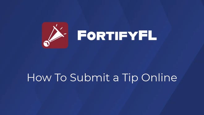 FortifyFL is an app that allows users to instantly relay information about suspicious activity to law enforcement agencies and school officials.