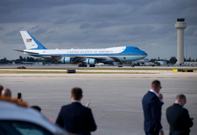 The current Air Force One.