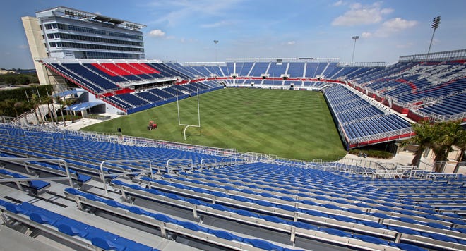 Florida Atlantic's $70 million football stadium opened in 2011.