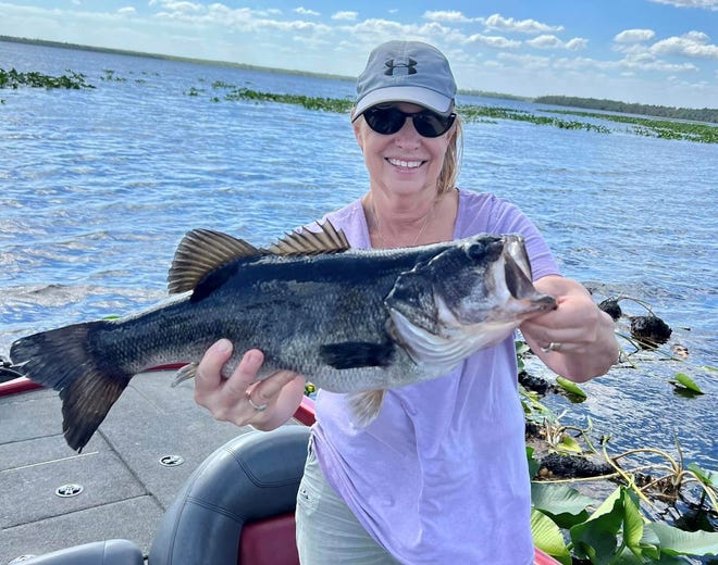 Is that a trophy or a largemouth bass? Yes it is.