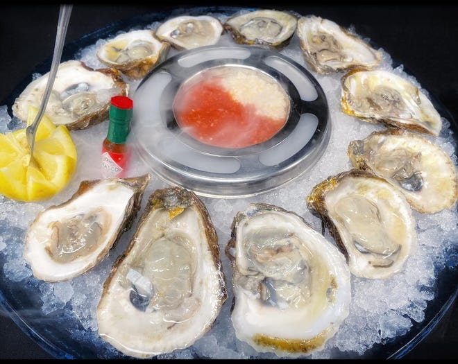 Waterfront Sailfish Lounge & Grill opened Feb. 10 at the former Mulligan’s in downtown Stuart. Its menu features a raw bar that includes oysters on the half-shell.