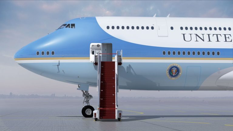 New presidential plane, Air Force One, won’t be red, white and blue as Trump asked
