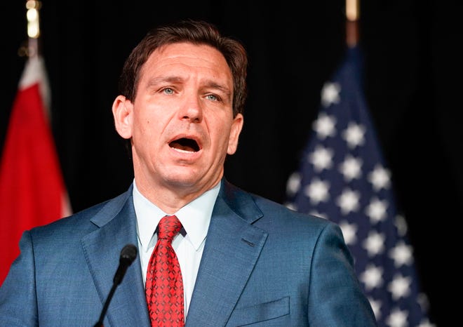 Gov. Ron DeSantis called for legislation imposing stricter requirements on unions that opposed him in November's election.