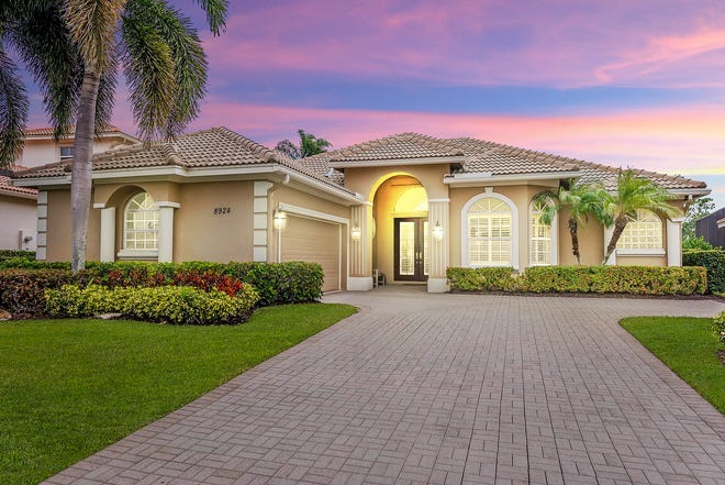 This St. Lucie County home at 8924 One Putt Place sold for $711,000 in March 2023.